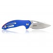 Нож складной Steel Will F73-14 Screamer (синяя рукоять) - фото № 2