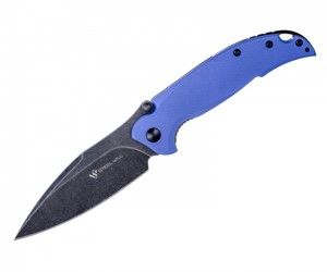 Нож складной Steel Will F79-24 Scylla (черное лезвие, синяя рук.)