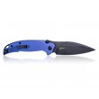 Нож складной Steel Will F79-24 Scylla (черное лезвие, синяя рук.) - фото № 3