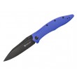 Нож складной Steel Will F53-23 Gienah (черное лезвие, синяя рук.) - фото № 1