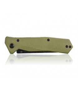 Нож складной Steel Will F11-33 Daitengu (черное лезвие, зеленая рук.)