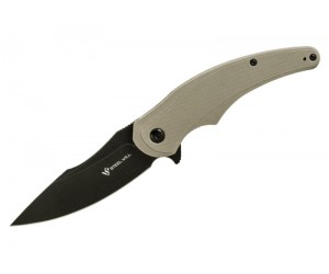 Нож складной Steel Will F55-06 Arcturus (черное лезвие, бежевая рук.)