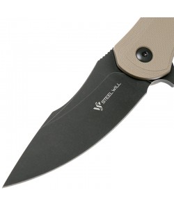 Нож складной Steel Will F55-06 Arcturus (черное лезвие, бежевая рук.)