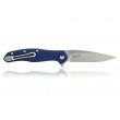 Нож складной Steel Will F45M-17 Intrigue (синяя рукоять) - фото № 2