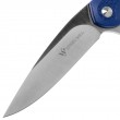 Нож складной Steel Will F45M-17 Intrigue (синяя рукоять) - фото № 4