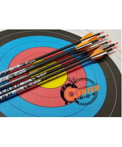 Стрела лучная карбоновая спорт. Centershot Flash 350, Shield 2”