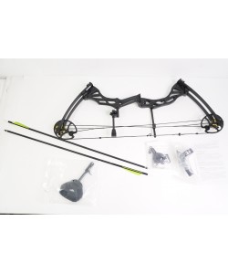 Блочный лук Man Kung MK-CB75 BK, рестайлинг (черный)