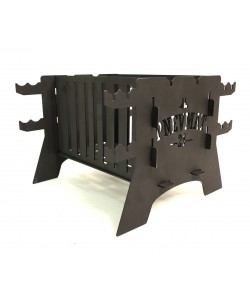 Мангал вертикальный Pnevmat24 Mini + сумка (сталь 2 мм)