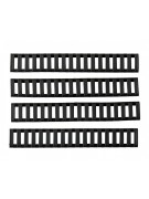 Резиновые накладки на цевье Big Dragon Ladder Rail Cover BK, 4 шт. (BD4153)