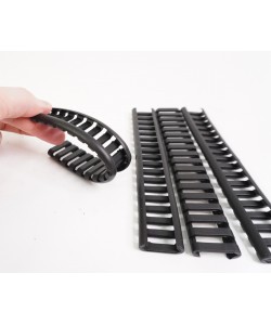 Резиновые накладки на цевье Big Dragon Ladder Rail Cover BK, 4 шт. (BD4153)