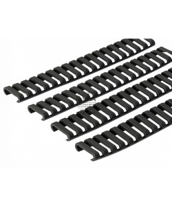 Резиновые накладки на цевье Big Dragon Ladder Rail Cover BK, 4 шт. (BD4153)