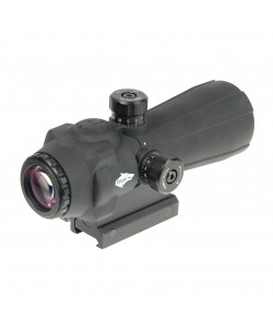 Оптический прицел Veber Wolf Prismatic 5x40 RGB, Cross-Dot, подсветка, на Weaver