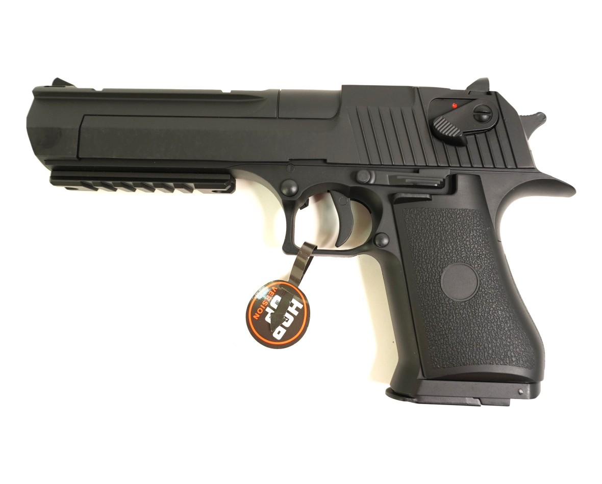 Страйкбольный пистолет Cyma Desert Eagle, Mosfet +UP гирбокс, Li-po, USB-зарядка (CM.121S)