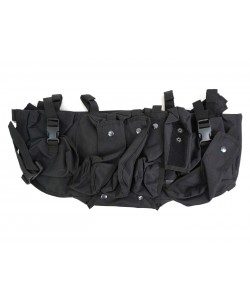 Разгрузочный жилет нагрудник AS-VT0001, 6 карманов (Black)