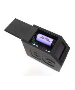 Хронограф рамочный BG-555 (OLED) черный