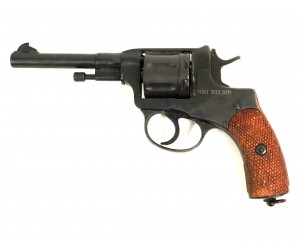 Охолощенный СХП револьвер СХ-Наган РНХТ, царские по 1917 (ЗиД) 10ТК