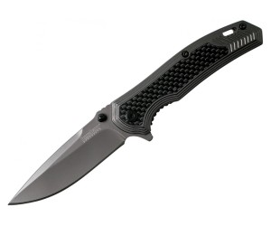 Нож полуавтоматический Kershaw Fringe K8310, 7,6 см, рукоять сталь/карбон