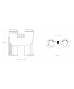 Бинокль Hawke Frontier HD X 10x32 WP Green (38007)