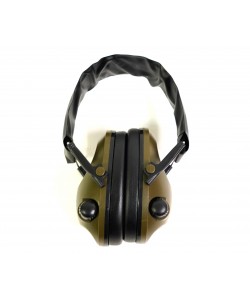 Наушники активные шумоподавляющие (18 дБ, олива)