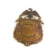 Значок Deputy U.S. Marshal с изображ. орла, латунь (DE-112-L) - фото № 1