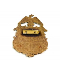 Значок Deputy U.S. Marshal с изображ. орла, латунь (DE-112-L)