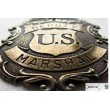 Значок Deputy U.S. Marshal с изображ. орла, латунь (DE-112-L) - фото № 5