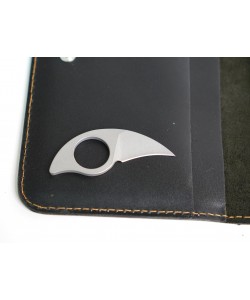 Портмоне с ножом Shokuroff EDC «Коготь» (черный)