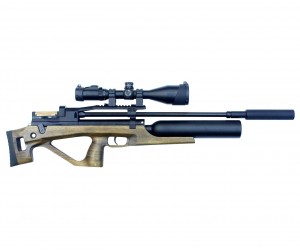 Пневматическая винтовка Jaeger SPR Булл-пап Колба (PCP, редуктор, ствол LW550, полигонал) 6,35 мм