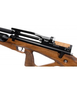 Пневматическая винтовка Jaeger SP Булл-пап Колба (PCP, прямоток, ствол AP450, чок) 5,5 мм