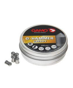 Пули для пневматики Gamo G-Hammer 4,5 мм, 1,0 г (200 штук)