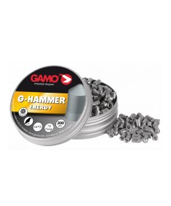 Пули для пневматики Gamo G-Hammer 4,5 мм, 1,0 г (200 штук)