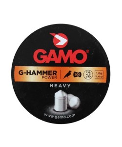 Пули для пневматики Gamo G-Hammer 4,5 мм, 1,0 г (200 штук)