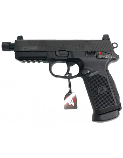 Страйкбольный пистолет Tokyo Marui FNX-45 Tactical GBB Black