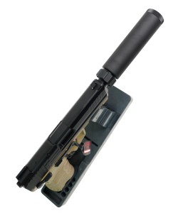 Страйкбольный пистолет Tokyo Marui HK45 Tactical GBB Black/Tan