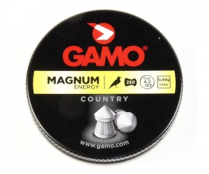 Пули Gamo Magnum 4,5 мм, 0,49 г (250 штук)