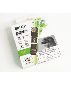 Фонарь налобный Armytek Elf C2 LH351D Micro-USB, 1100 люмен (белый свет) 