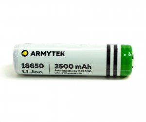 Аккумулятор Armytek 18650 Li-Ion 3500 mAh