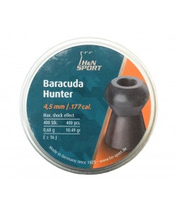 Пули для пневматики H&N Baracuda Hunter 4,5 мм, 0,68 г (400 штук)