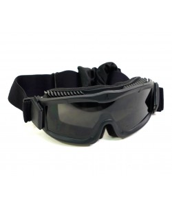 Очки защитные Гром Deluxe AS-GG0038, сменные линзы (Black)