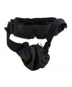 Очки защитные Гром Deluxe AS-GG0038, сменные линзы (Black)