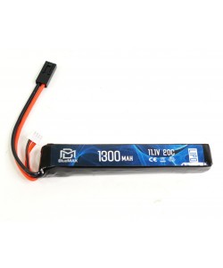 Аккумулятор BlueMAX Li-Po 11.1V 1300mah 20C Stick, 128x21x20 мм