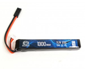 Аккумулятор BlueMAX Li-Po 11.1V 1300mah 20C, 128x21x20 мм (стик)