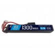 Аккумулятор BlueMAX Li-Po 11.1V 1300mah 20C Stick, 128x21x20 мм - фото № 1