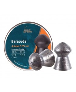 Пули для пневматики H&N Baracuda 4,5 мм, 0,69 г (400 штук)