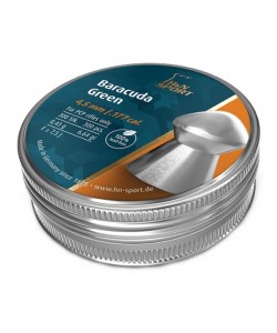 Пули для пневматики H&N Baracuda Green 4,5 мм, 0,43 г (300 штук)