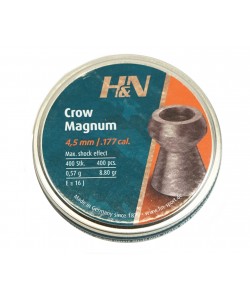Пули для пневматики H&N Crow Magnum 4,5 мм, 0,57 г (400 штук)