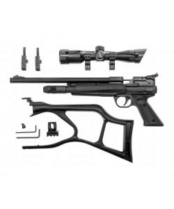 Пневматический пистолет Umarex RP5 (2x12г CO₂) прицел Walther 4x32, съемный приклад