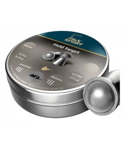 Пули для пневматики H&N Field Target 4,5 мм, 0,55 г (500 штук)