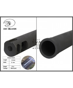 Пламегаситель Big Dragon SF Style MB762SSAL Steel Flash Hider (BD3544)