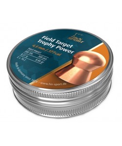 Пули для пневматики H&N Field Target Trophy Power 4,5 мм, 0,57 г (300 штук)